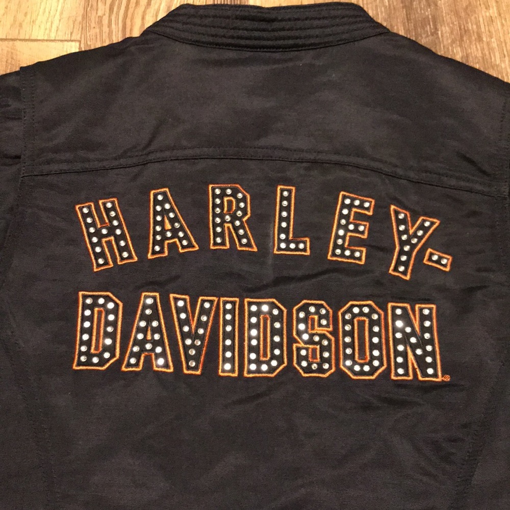 Harley Davidson Soft Shell Riding Jacket Mesh - Picture 2 of 9